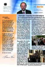 Informationen aus Berlin Nr. 6