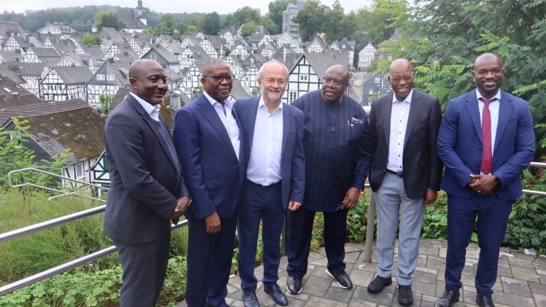 "Afrika besucht Siegen" im August 2023 (Ortsbegehung in Freudenberg)